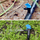 20pcs Drop Head Irrigation Water Dropper Kit for Plant Emitters (Blue)