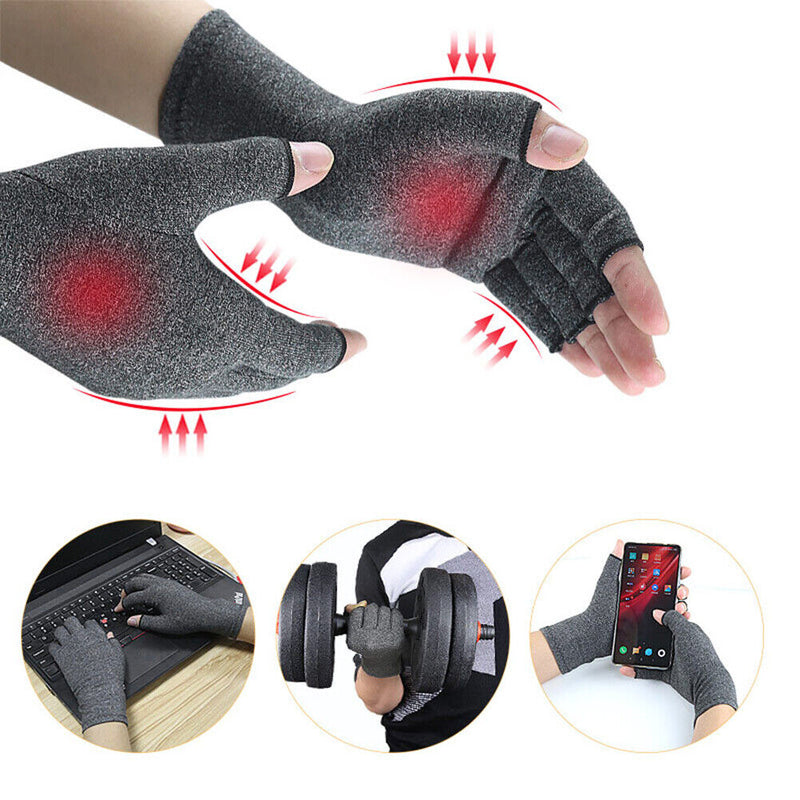 Anti Arthritis Therapy Compression Gloves Pain Joint Relief Warm Cycling Mitt