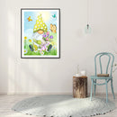 5D Diamond Painting Kit Cartoon Gnome Full Round Drill DIY Crafts Mosaic Pict