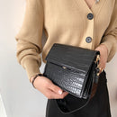 Female Solid Color Flap Crossbody Tote Bag Women Multi-layer Trending Handbag