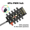 1 to 10 4 Pin PWM Cooler Fan HUB Splitter Extension Speed Controller (SATA)