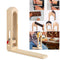 Leather Retaining Clip Wood for DIY Stitching Sewing Lacing Clamp Hand Tool