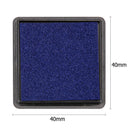Fingerprint Square Inkpad for DIY Scrapbook Card Paper Craft Stamp (Blue) Newly