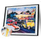 Digital Paint Car Painted By Numbers On Canvas Wall
