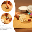 DIY Ancient Seal Retro Wedding Wax Stamp Customs Design Letter Envelope Crafts