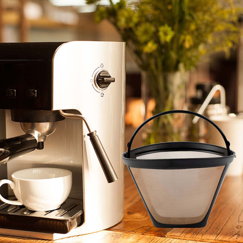 Reusable Coffee Filters - Cone Coffee Filters Basket Permanent Coffee Filte