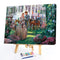Family Gathering 50x40cm Oil Paint By Numbers DIY Painting M734