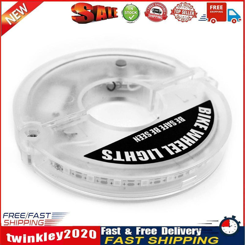 Intelligent Bicycle Wheel Spoke Lights LED Balance Bike Decor Lamp (Green) Newly