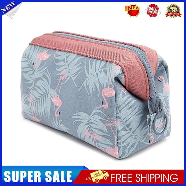 Outdoor Makeup Bag Travel Women Cosmetic Toiletries Organizer (Light Blue)