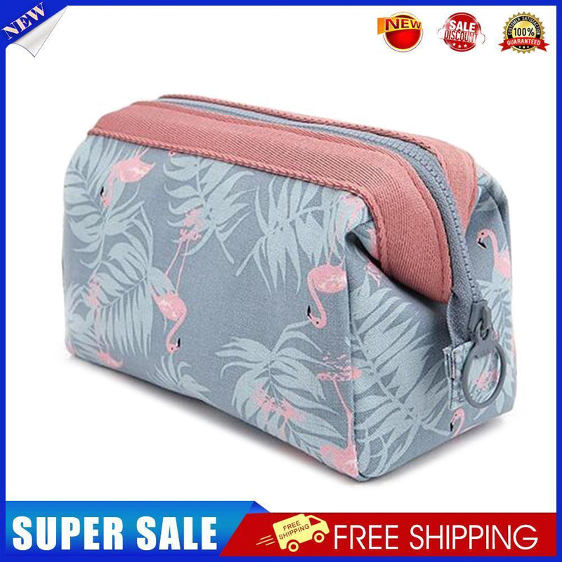 Outdoor Makeup Bag Travel Women Cosmetic Toiletries Organizer (Light Blue)