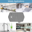 #A Silicone Drain Pad Double-sided Faucet Absorbent Mat Bathroom Kitchen Gadgets