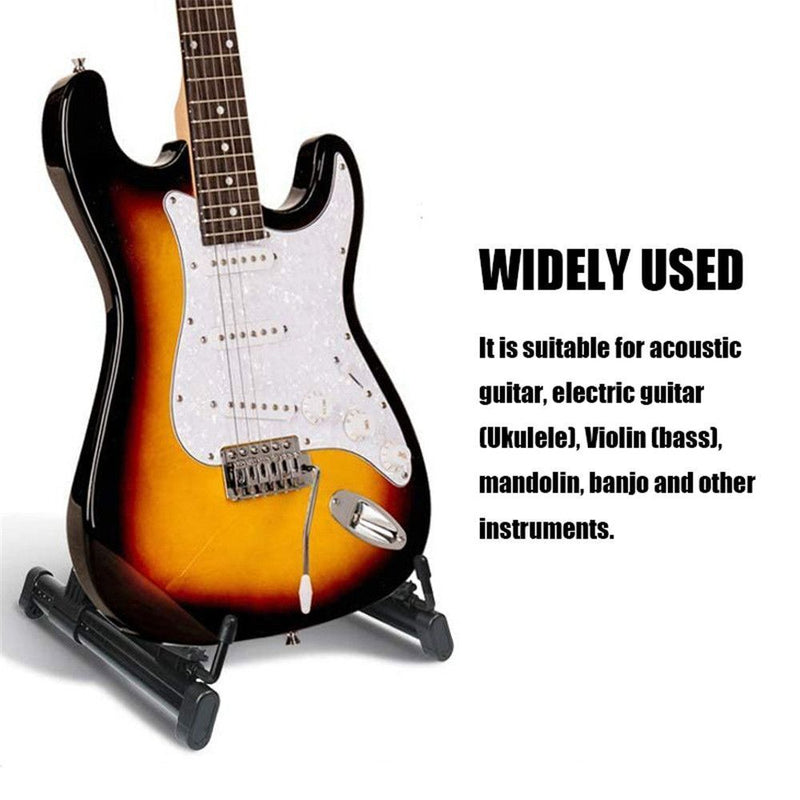 Electric Guitars Universal Support Rest Guitar Stand Folding Holder Floor Stand