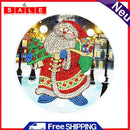 DIY LED Special Shaped Diamond Painting Santa Claus Needlework Home Ornament