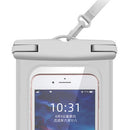 Waterproof Protective Phone Case Diving Touch Screen Mobile Bag (White)