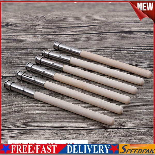 Wood Single Head Pencil Extender Holder Sketch School Office Art Write Tool #F