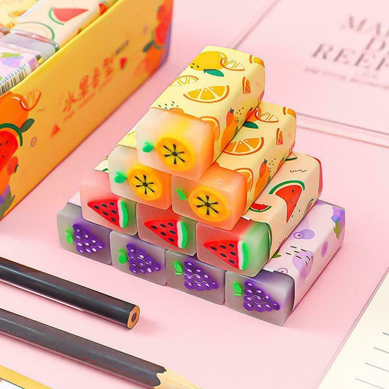 Cute Pencil Eraser School Supply Stationery Child Day Creative Gift Rubber K4Z9