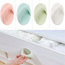 Multi-purpose Multicolor Self-adhesive Door Handles Furniture Knobs Plastic