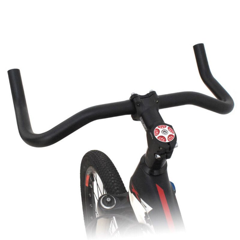 MTB Road Bike Handlebar Aluminum Alloy Steering Wheel Drop Bent Bars Parts