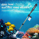 #A Electric Fish Tank Water Cleaner Pump 110-220V Water Change Gravel Cleaning T