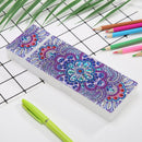 DIY Mandala Special Shaped Diamond Painting 2 Grids Pencil Case Storage Box