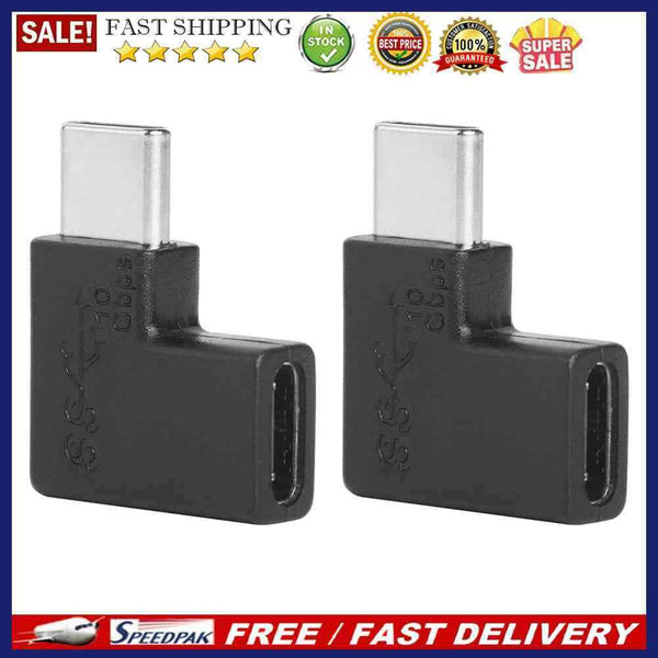 USB Type C to USB Type C Adapter PD Charging Data Sync Converter for Phone PC