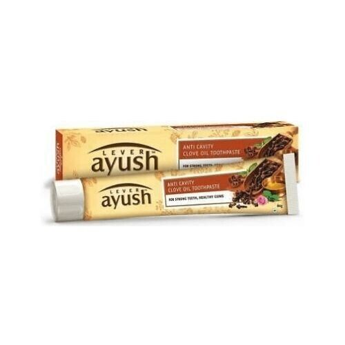 Lever Ayush Anti cavity clove oil Toothpaste for strong Teeth Healthy gums 70g
