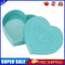 5D Diamond Painting Tray Plastic Heart Shape Drill Plate 7x7cm (Sky Blue)