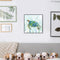 Oil Paint By Numbers Picture DIY Painting Turtle Animal Drawing on Canvas