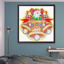 5D DIY Special Shaped Diamond Painting Christmas Bell Embroidery Kit Decor