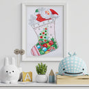 Christmas Socks Diamond Painting Kits Partial Shaped Drill Home Wall Art Deco