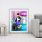 Little Girl Oil Paint By Numbers Kit DIY Frameless Art Picture On Canvas