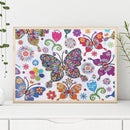 5D DIY Special Shaped Diamond Painting Butterfly Cross Stitch Needlework Kits