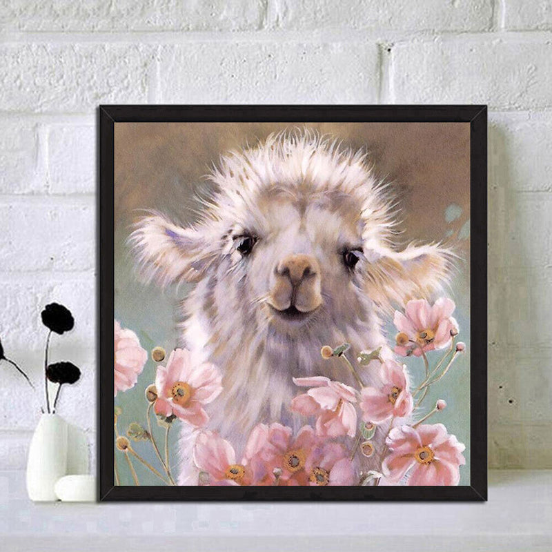 Cute Animal Oil Paint By Numbers Kit DIY Acrylic Painting Wall Art Picture Cr