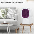 Space Heater Indoor Electric Fast Heating Small Ceramic Heater (White) Newly
