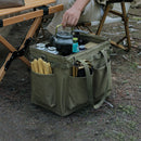 Large Capacity Tool Carry Outdoor Camping Tent Peg Storage Bag (Army Green)