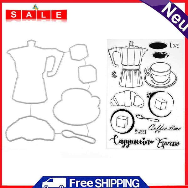 Transparent Silicone Stamps for Album Cards, 2 Pack MS-686