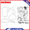 Transparent Silicone Stamps for Album Cards, 2 Pack MS-686
