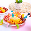 Animal Fruit Picks Cartoon Toddler Food Picks for Baby Showers Party Supplies