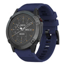 Watch Band 26mm Silicone Adjustable Length Wrist Straps for Garmin Fenix 6X