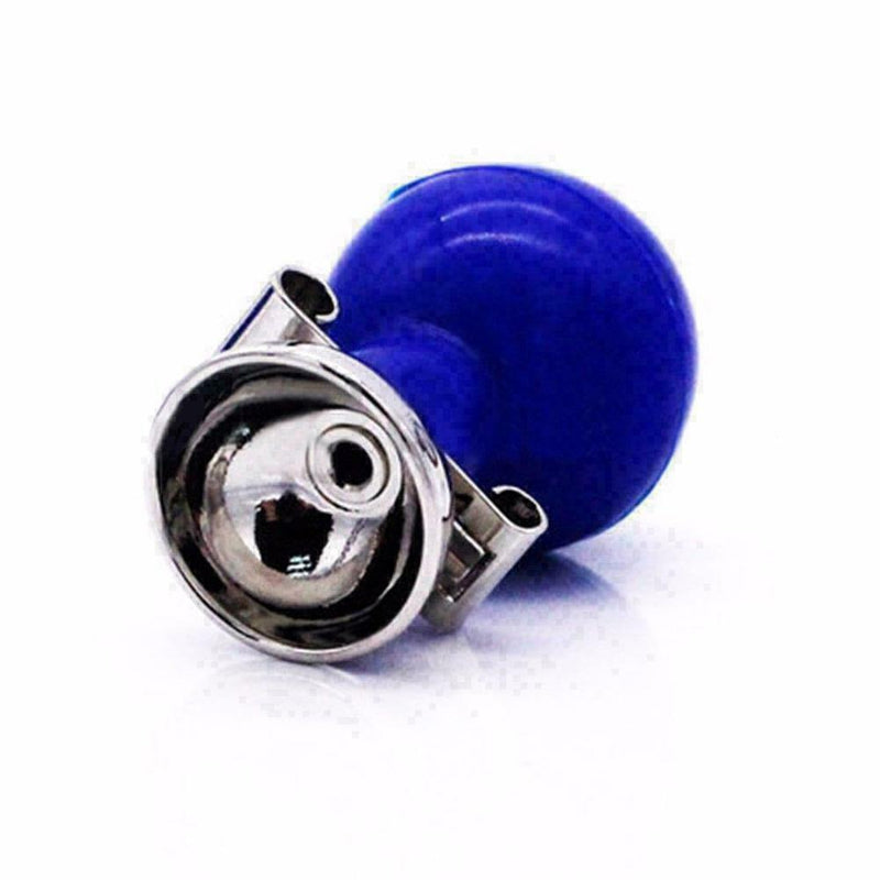 6pcs Nickel-Plated Chest Suction Cup Bulb ECG/EKG Ball U G9D7 C7N5 P6V0