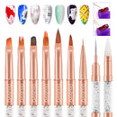 Pen Nail Art Brush Acrylic Nail Brush For Acrylic Powder Manicure Powder  Bursh
