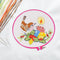 Round Frame DIY Embroidery Hoop Ring Cross Stitch Needlecraft Tools (16.5cm