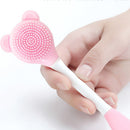 Portable DIY Silicone Stick Facial Mud Mixing Brush Exfoliating Nose Remover