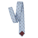 Men Tie Polyester Silk Casual Necktie Elephant Embroidered Neckwear (210639