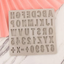 Fondant Cake Bake Mold Baking Accessories Letter Mold Decorating Tools Silicone