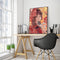 Hand Painted Oil Anime Girl Drawing DIY Canvas Paint By Numbers Wall Decor Kit