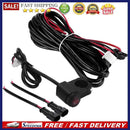 Motorcycle LED Switch Harness LED Work Fog Light Switch Cable Wire Relay Kit