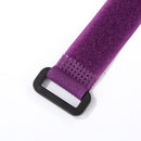 Nylon Fish Pole Belt Holder Tie Fastener Hook Loop Fishing Gadgets (Purple)