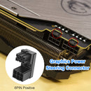 ATX 6Pin Female to 6Pin Male 180 Degree Power Adapter for Desktops GPU (A) Newly