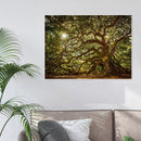 Full Round Drill Diamond Drawing Decor Tree Forest Landscape DIY Painting K